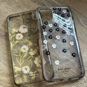 Kate Spade Floral Clear iPhone 11 Pro Max Case Bundle